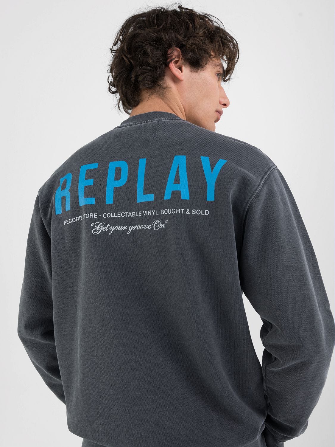 Sweatshirt replay top