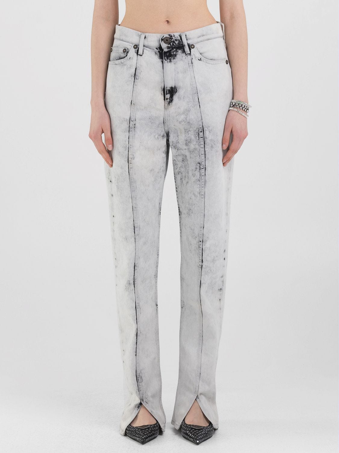 Tapered leg jeans cheap