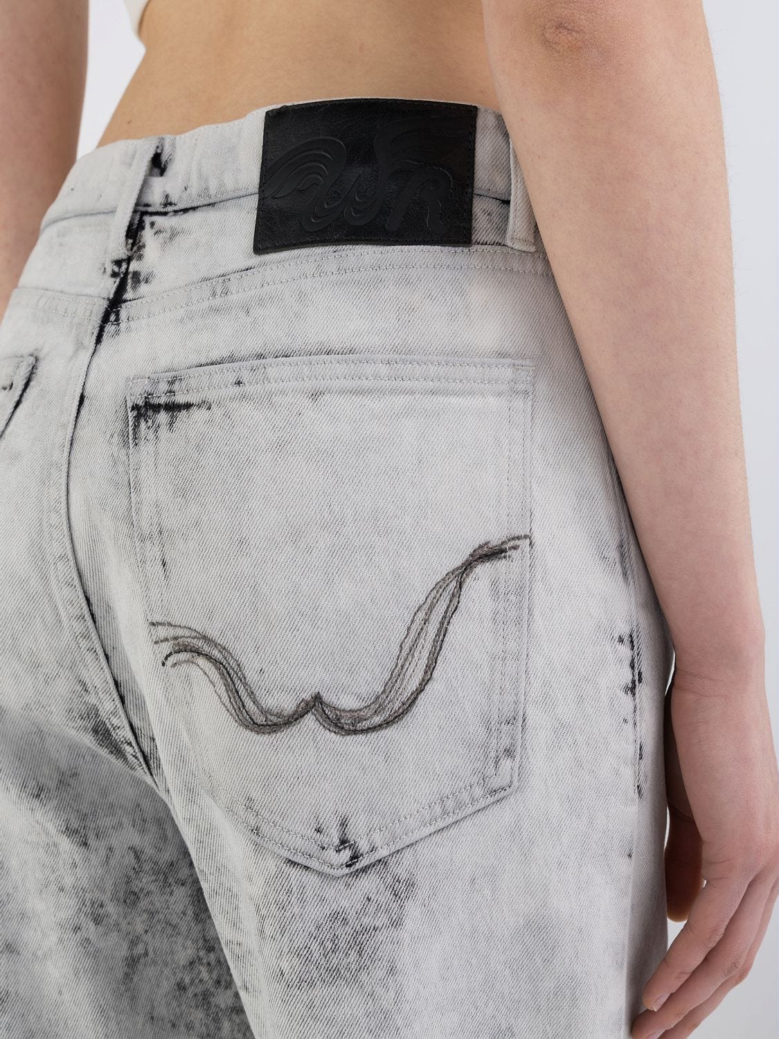 Tapered grey jeans hot sale