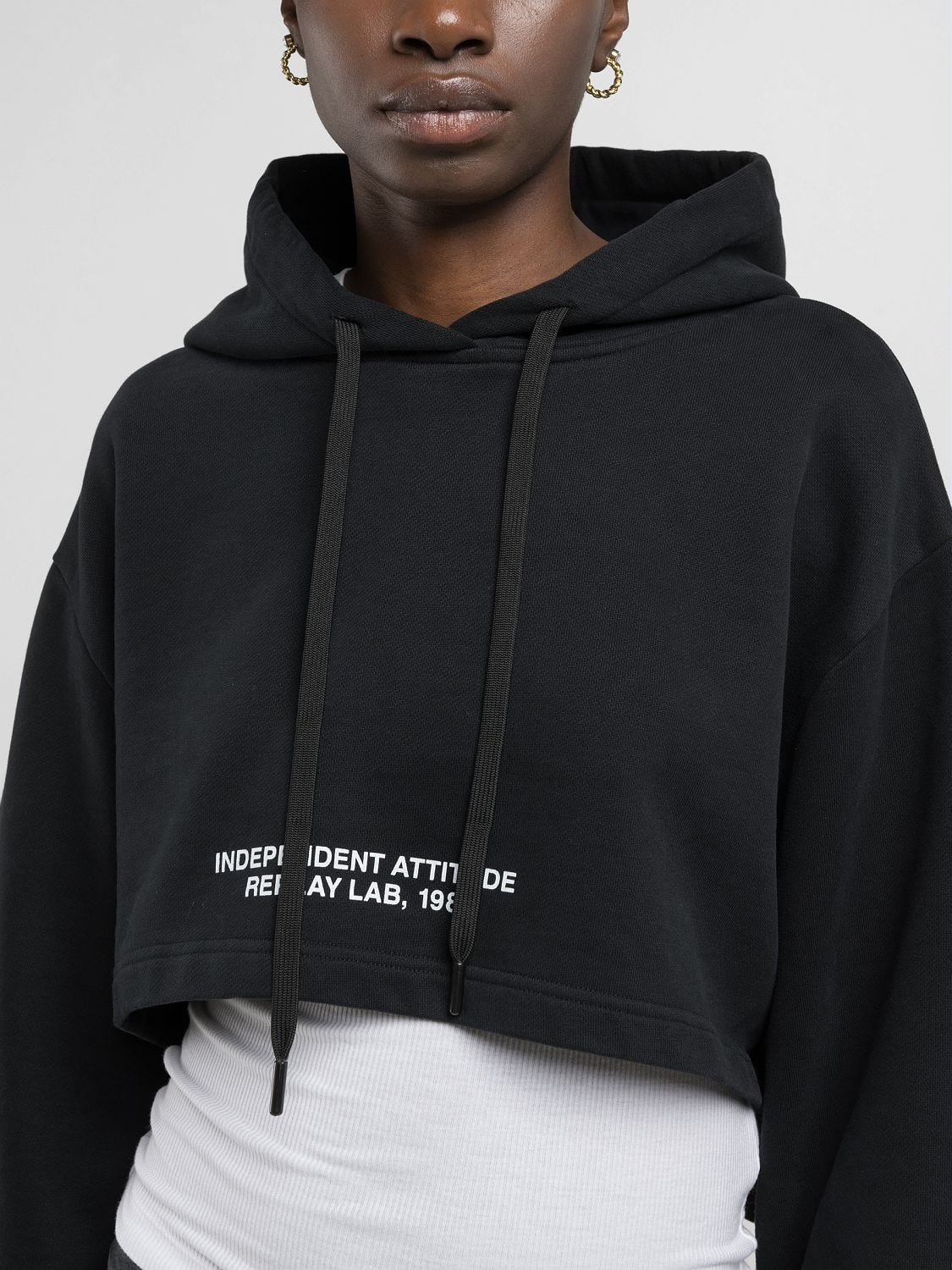 CROPPED-SWEATSHIRT OVERSIZE