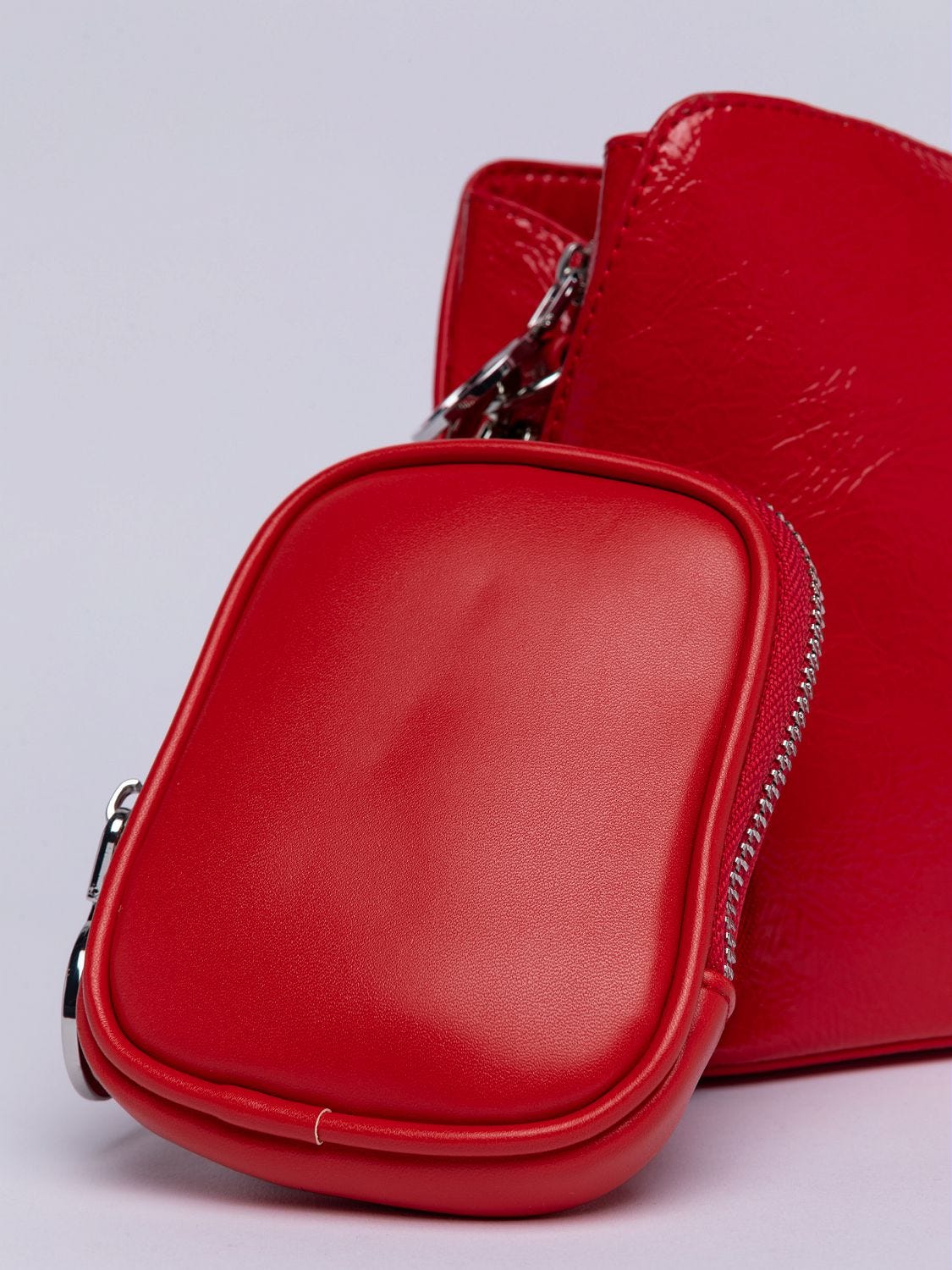 Small red purse hot sale