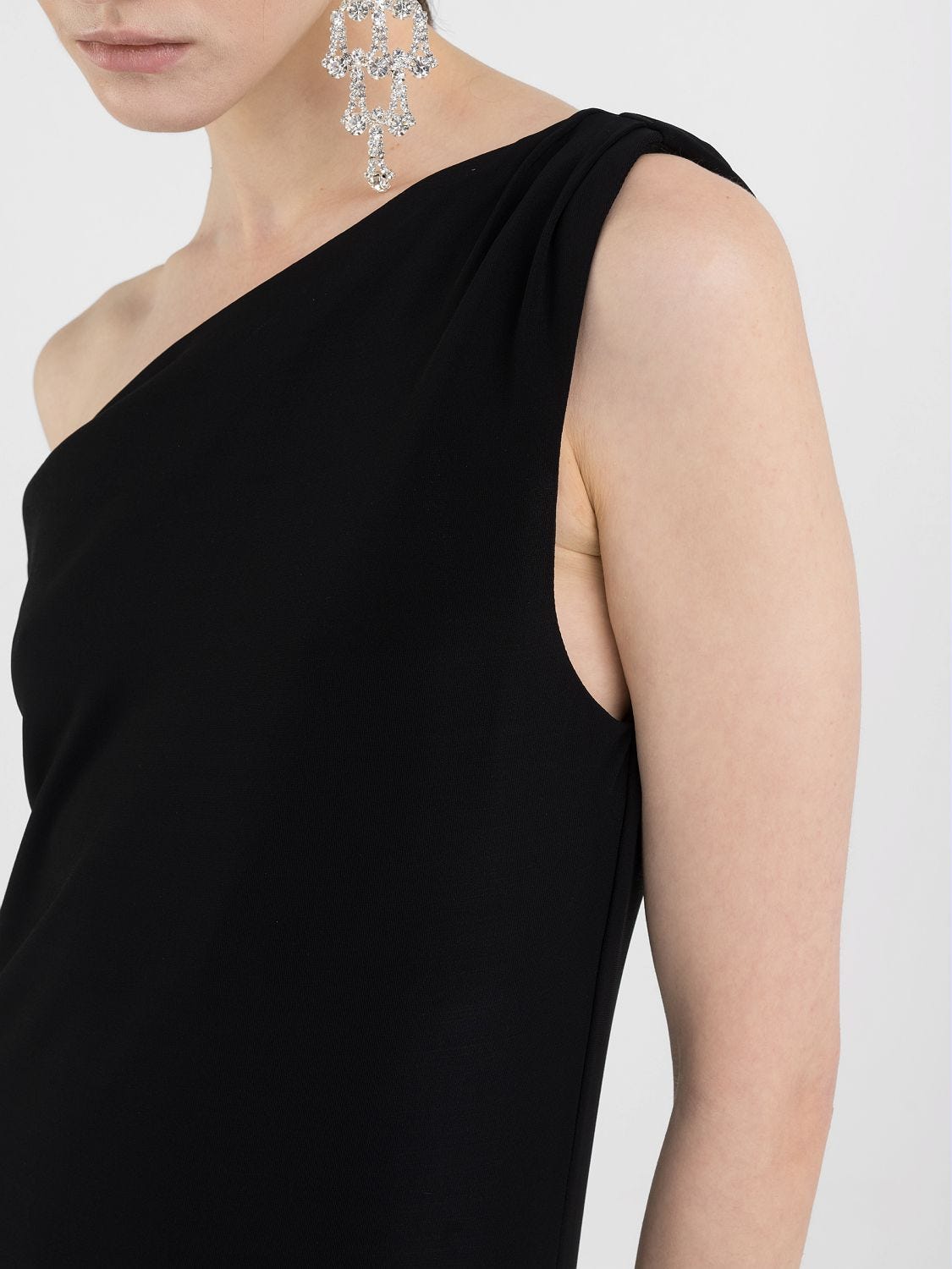 One shoulder shirt dress best sale