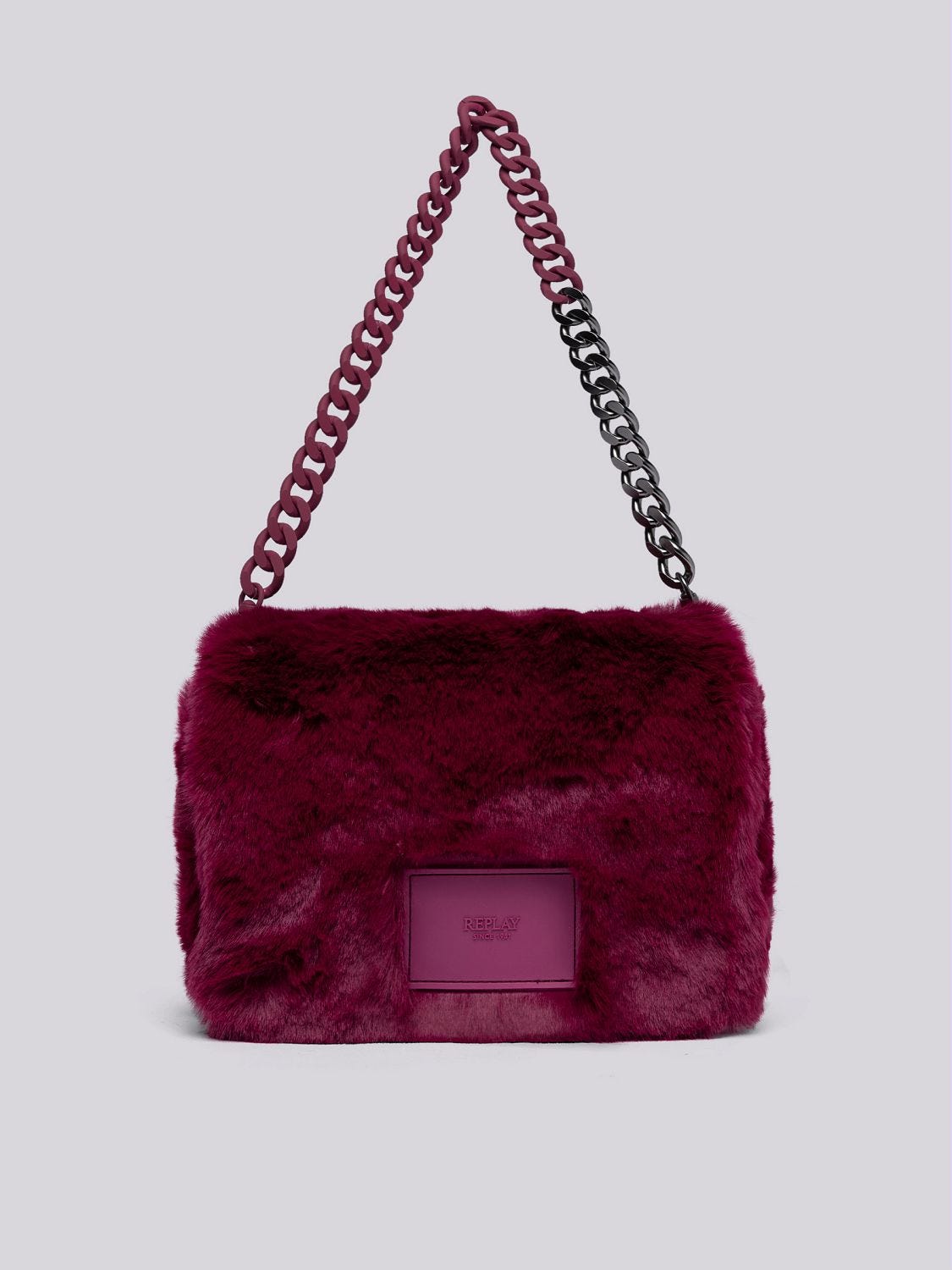 FAUX FUR MINI BAG