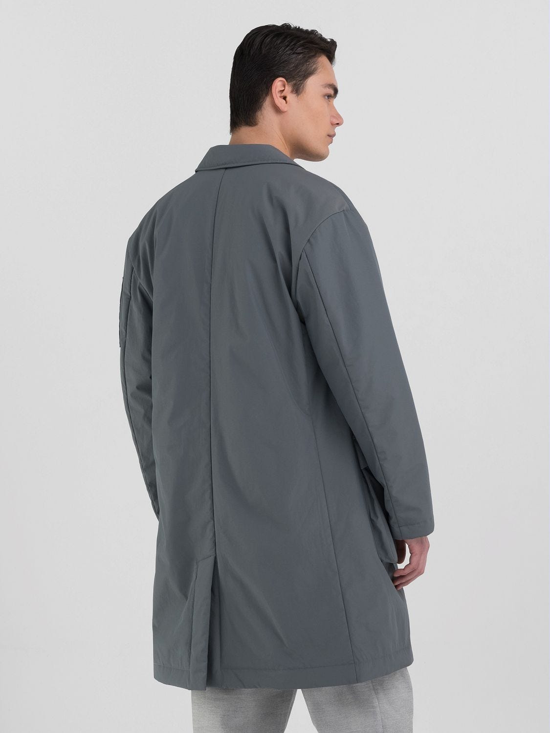 Replay sartoriale long jacket Ash grey | Replay Jeans