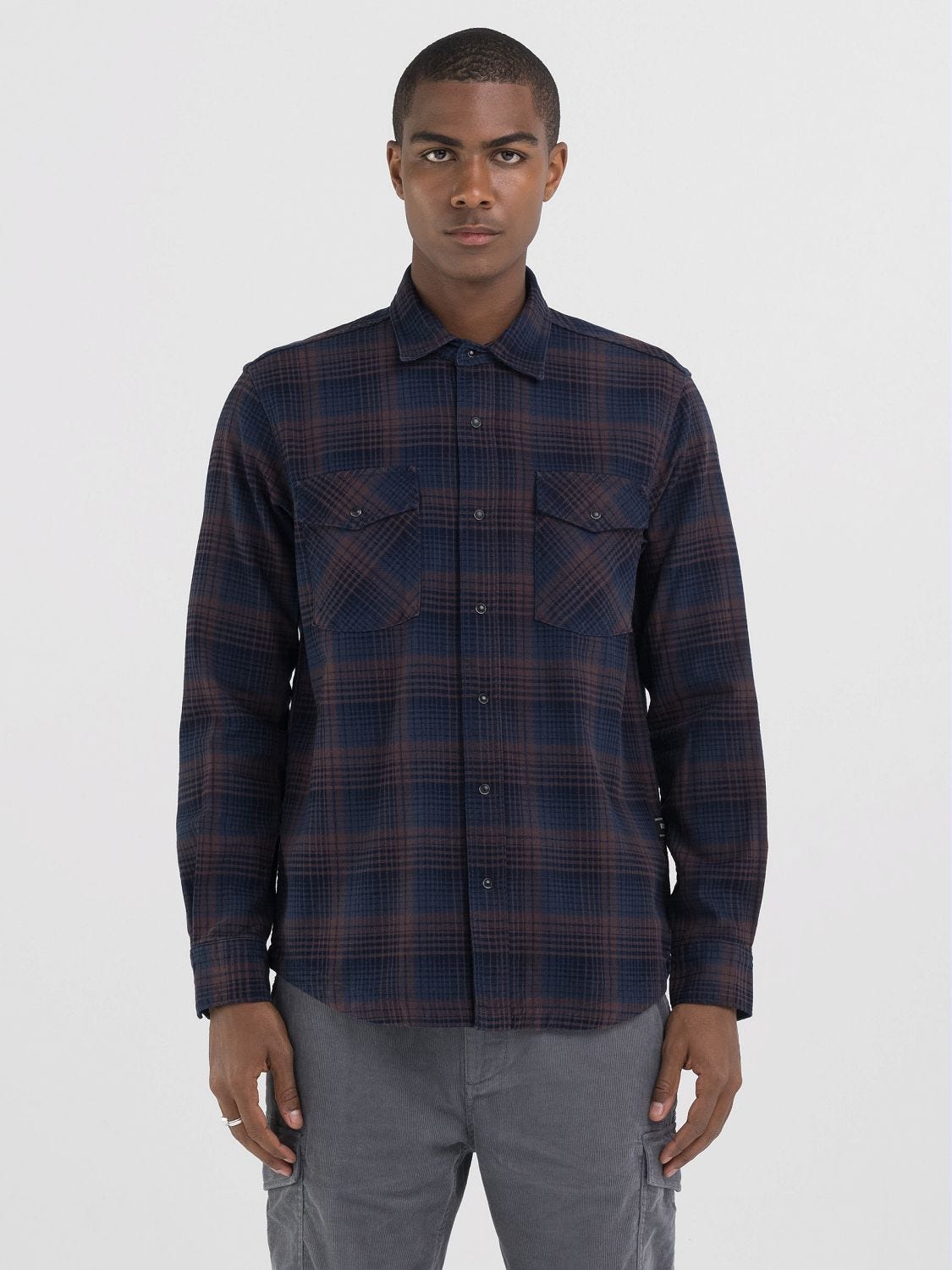 CAMISA REGULAR FIT A CUADROS