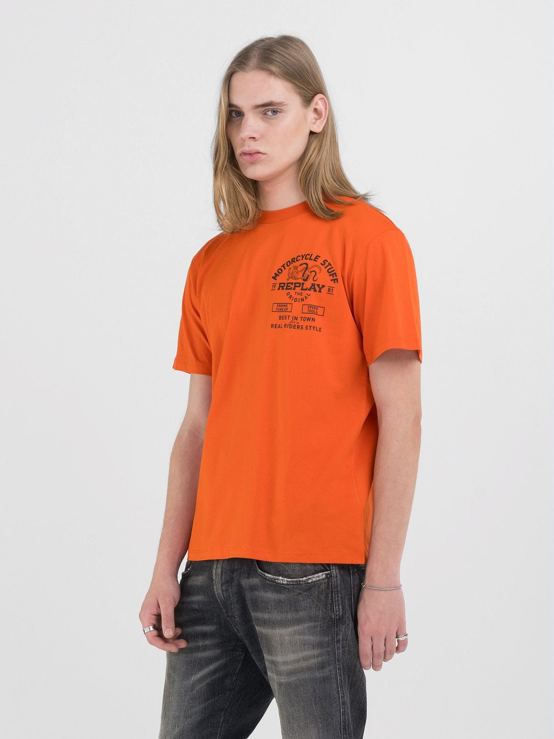 Camisetas T shirt Replay para hombres Descubre los modelos