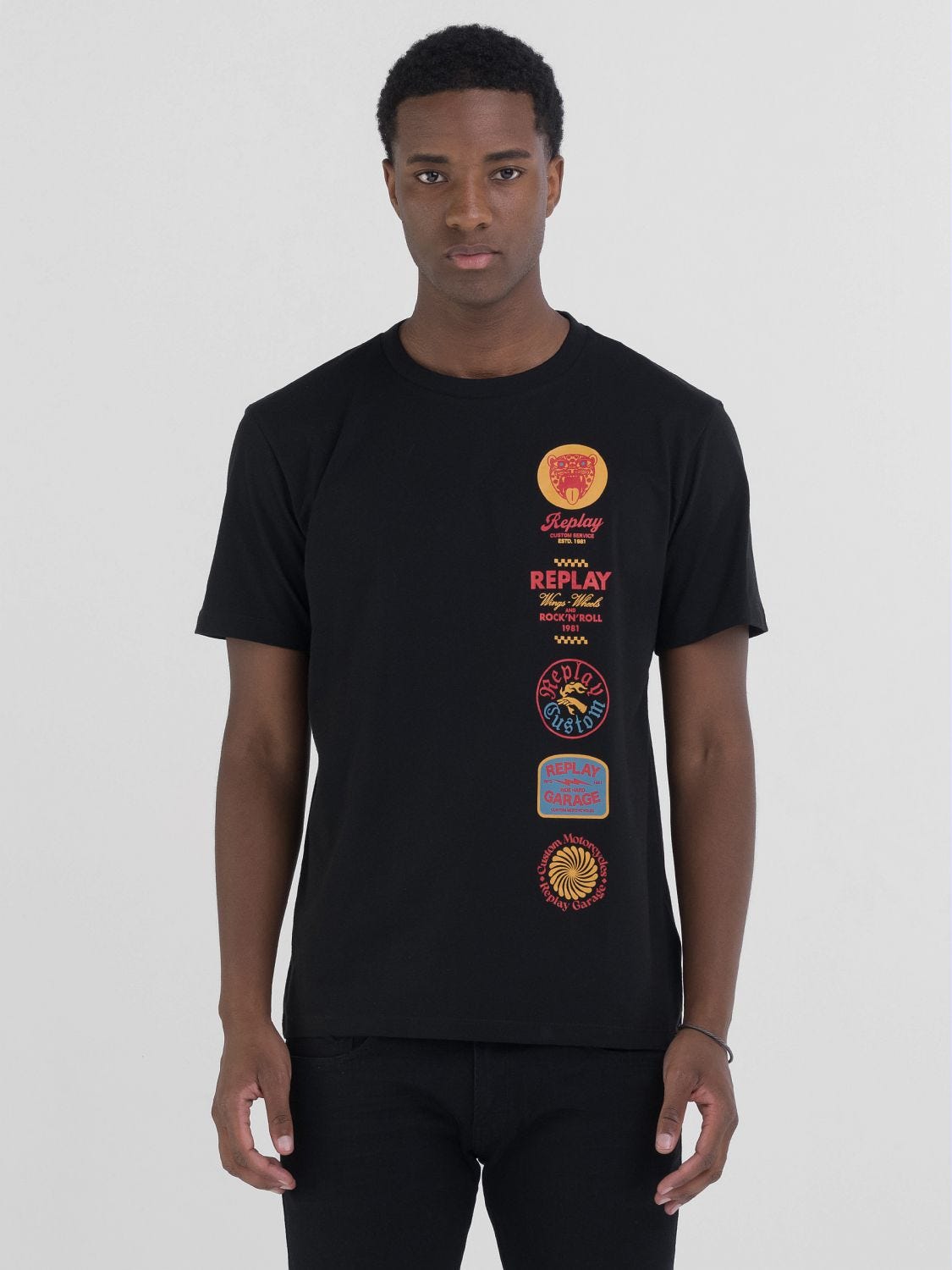 Replay camisetas top