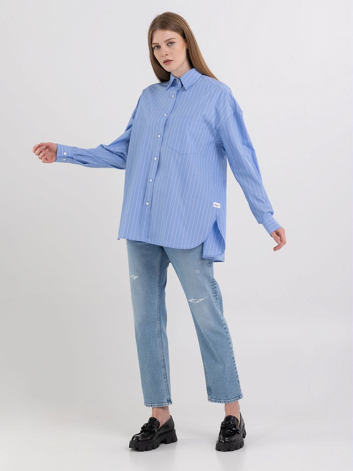 Camisa de popelin on sale