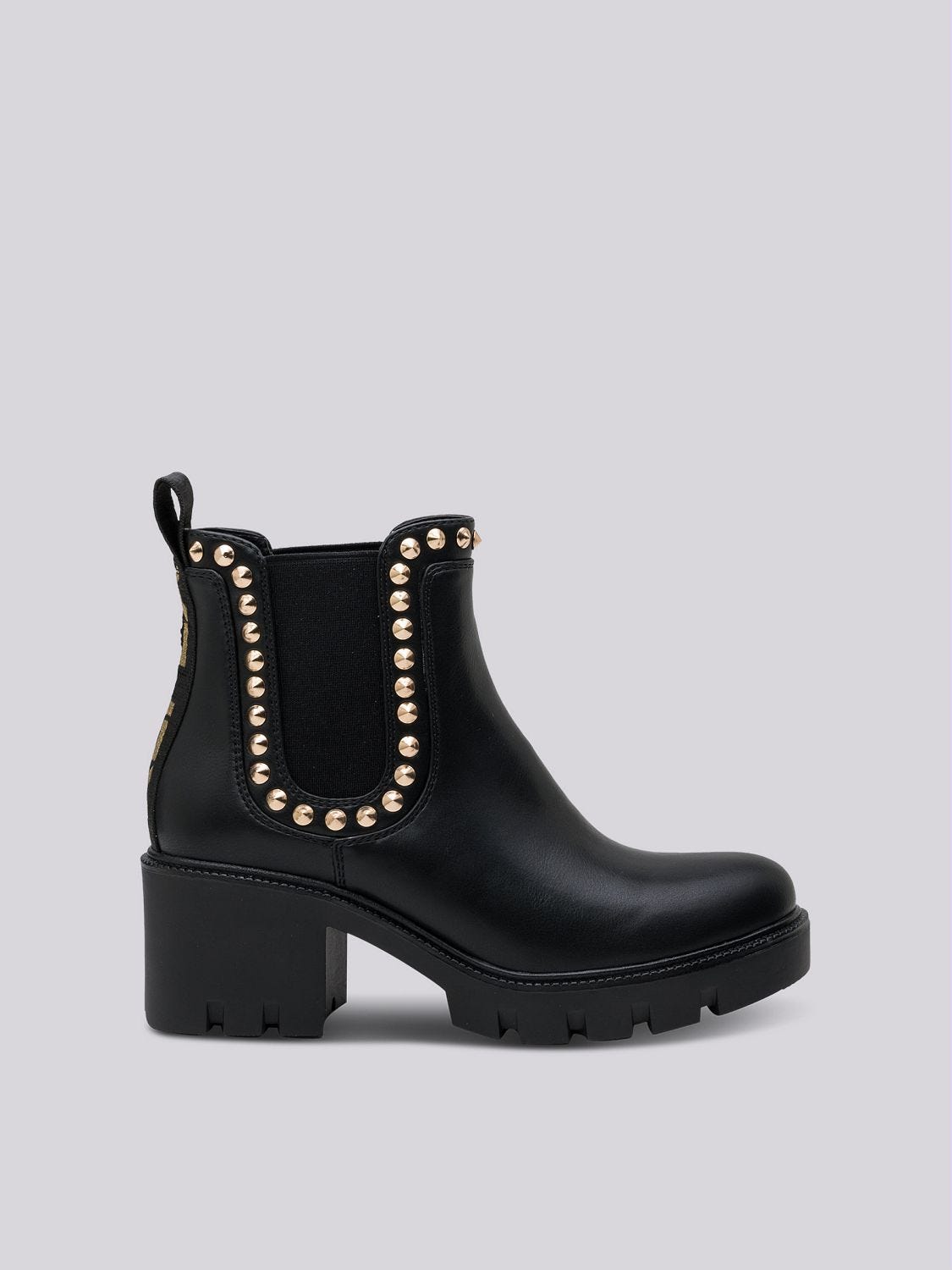 Studded ankle chelsea best sale boots