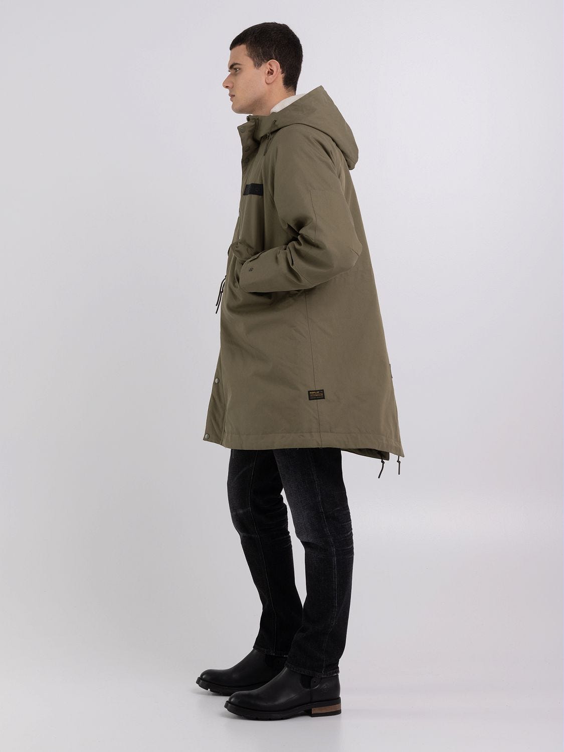 Twill hotsell parka jacket