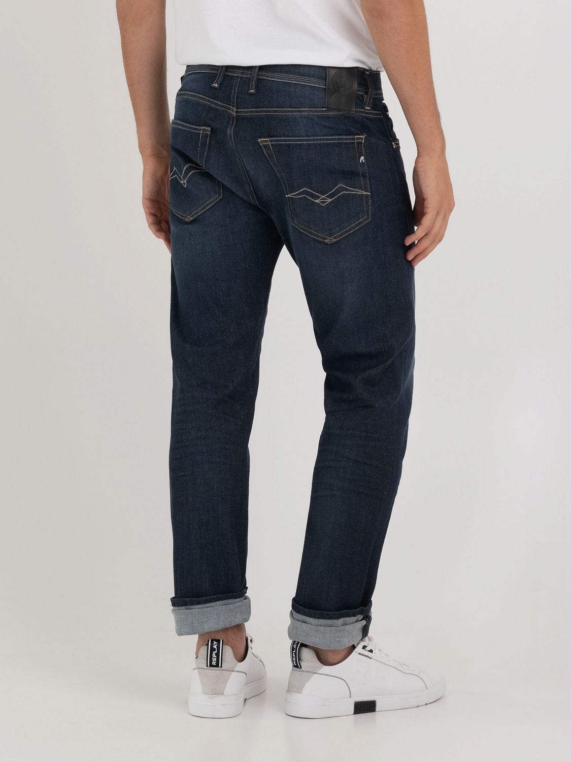 Straight fit Hyperflex Re used Grover jeans