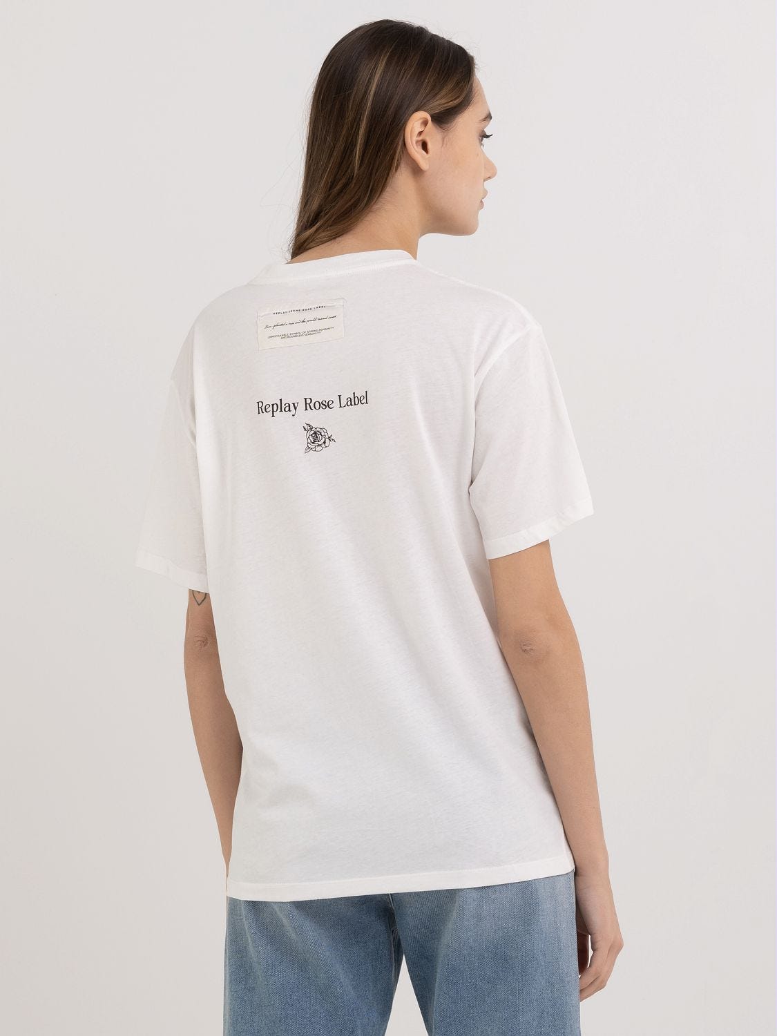 Jersey t shirt with print