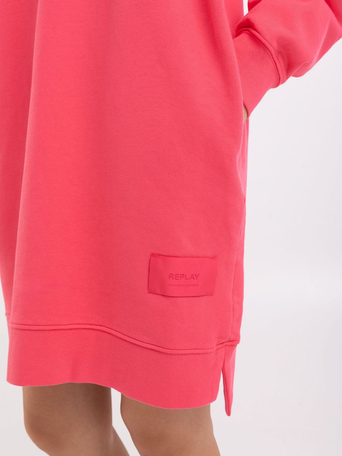 Oversized sweatshirt dress