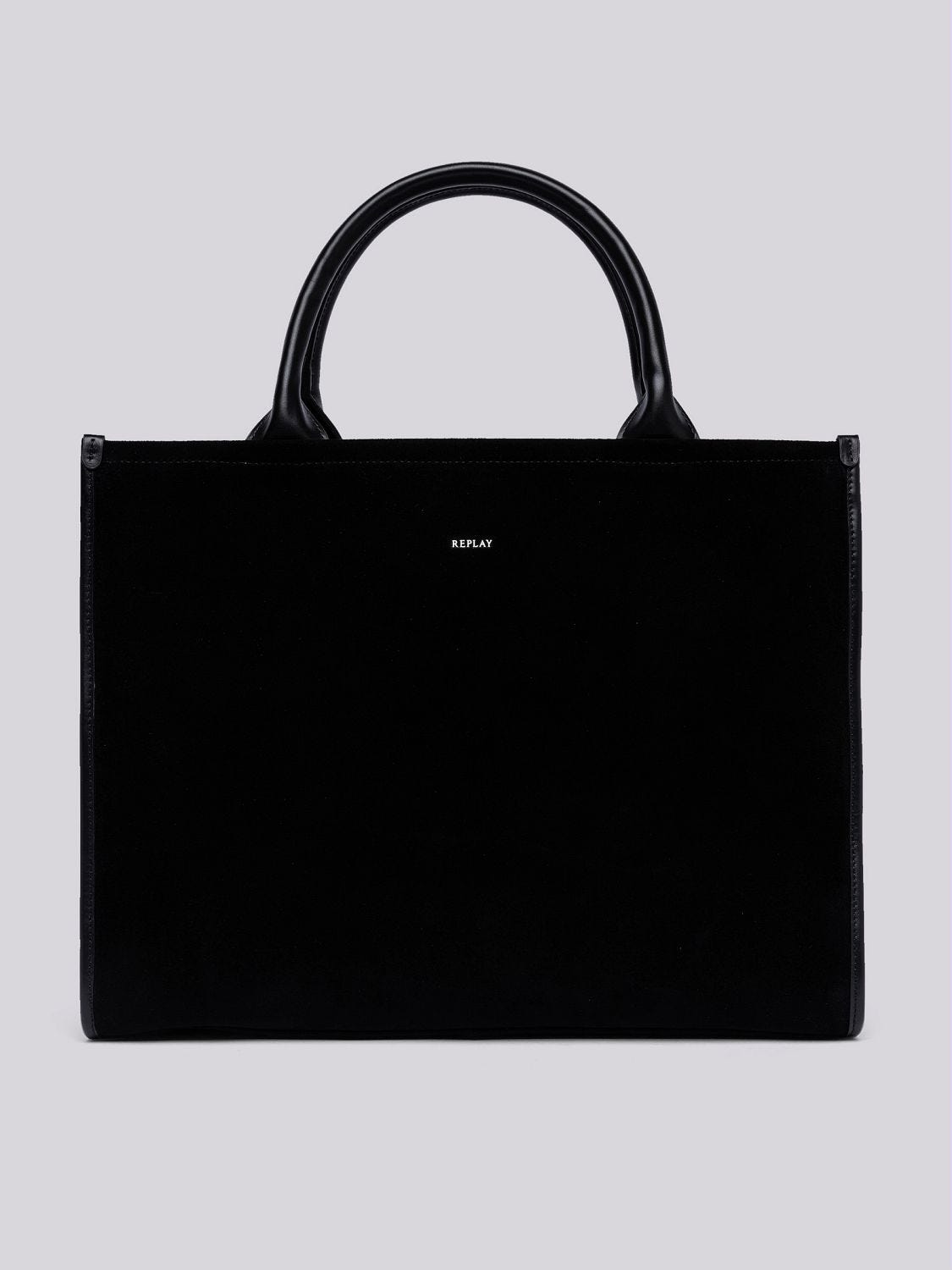 Large suede tote online