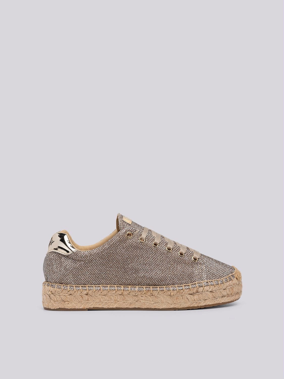 Replay espadrilles gold top