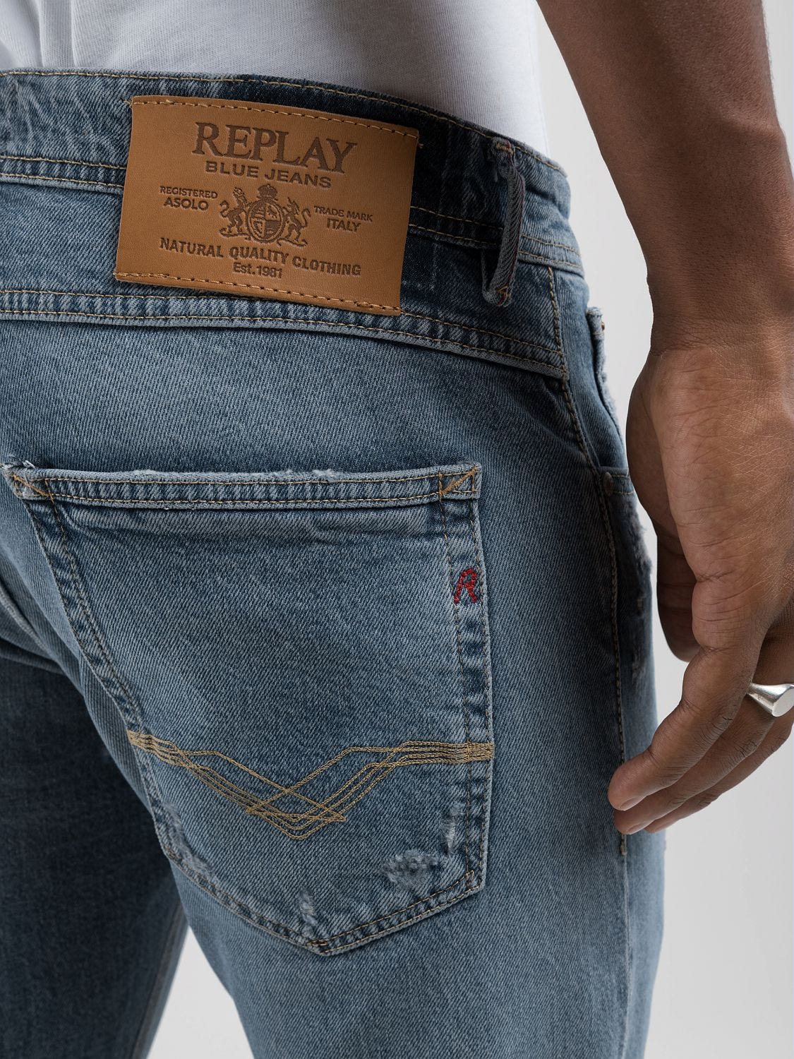 Jeans replay uomo on sale