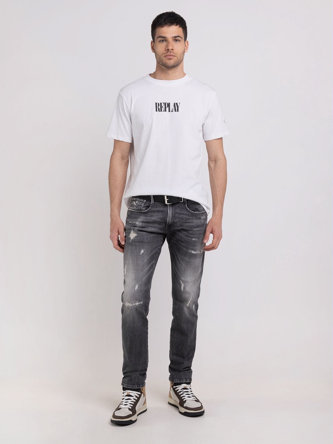 Replay t shirt top uomo