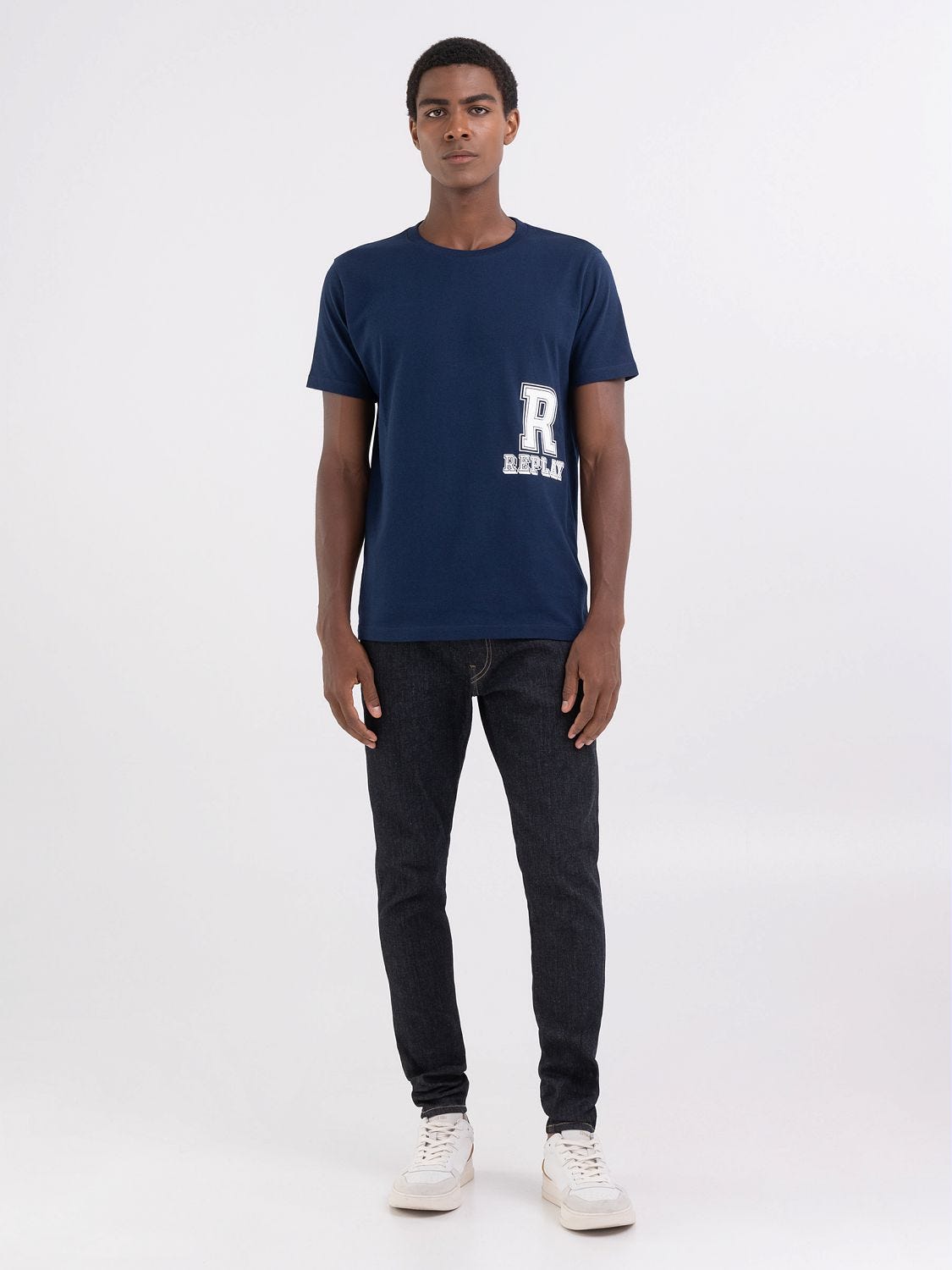 T shirt in jersey with print