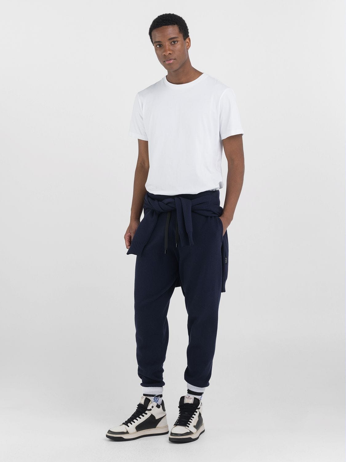 Relaxed fit joggers discount