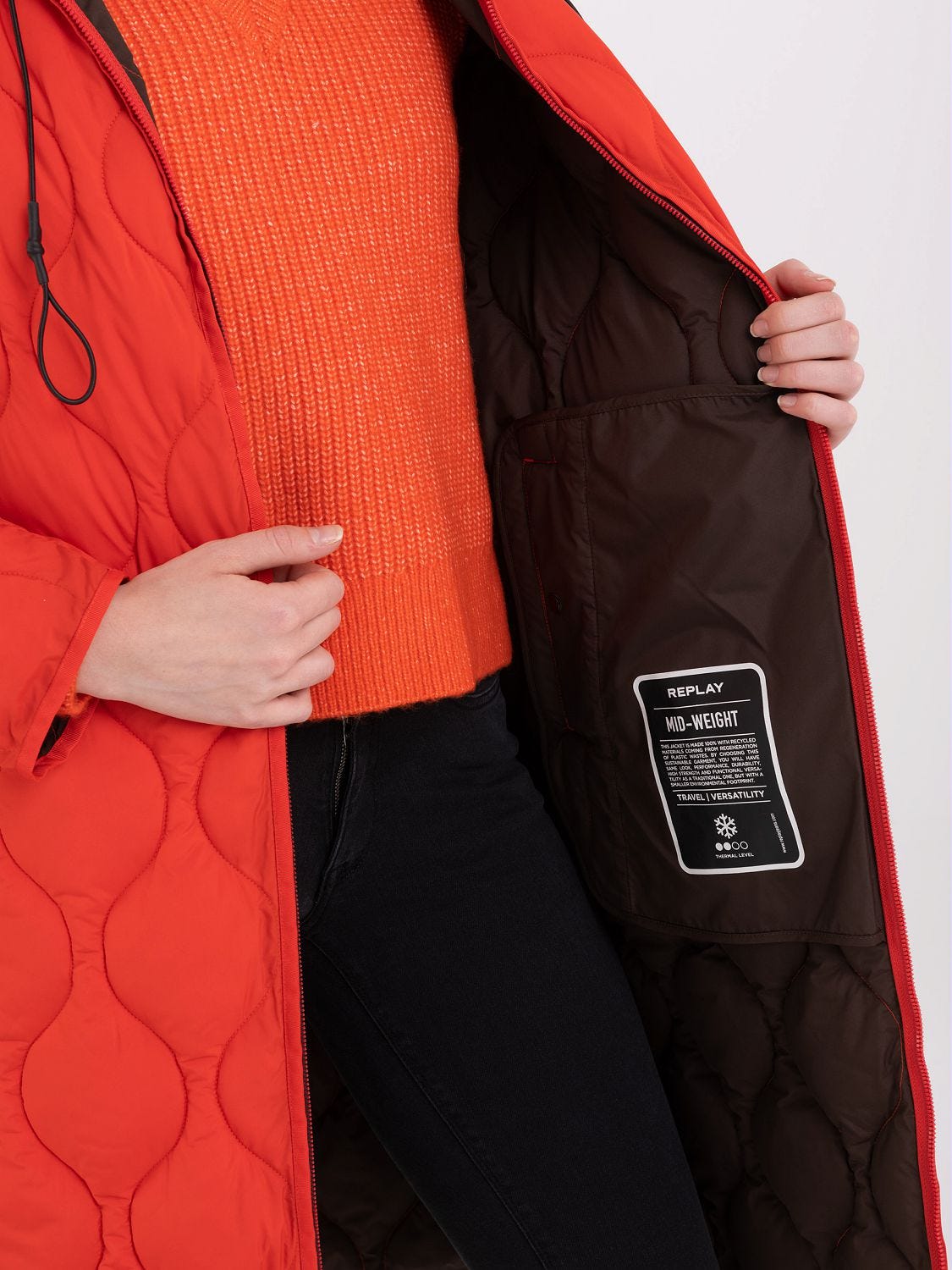 French connection clearance quilted jacket
