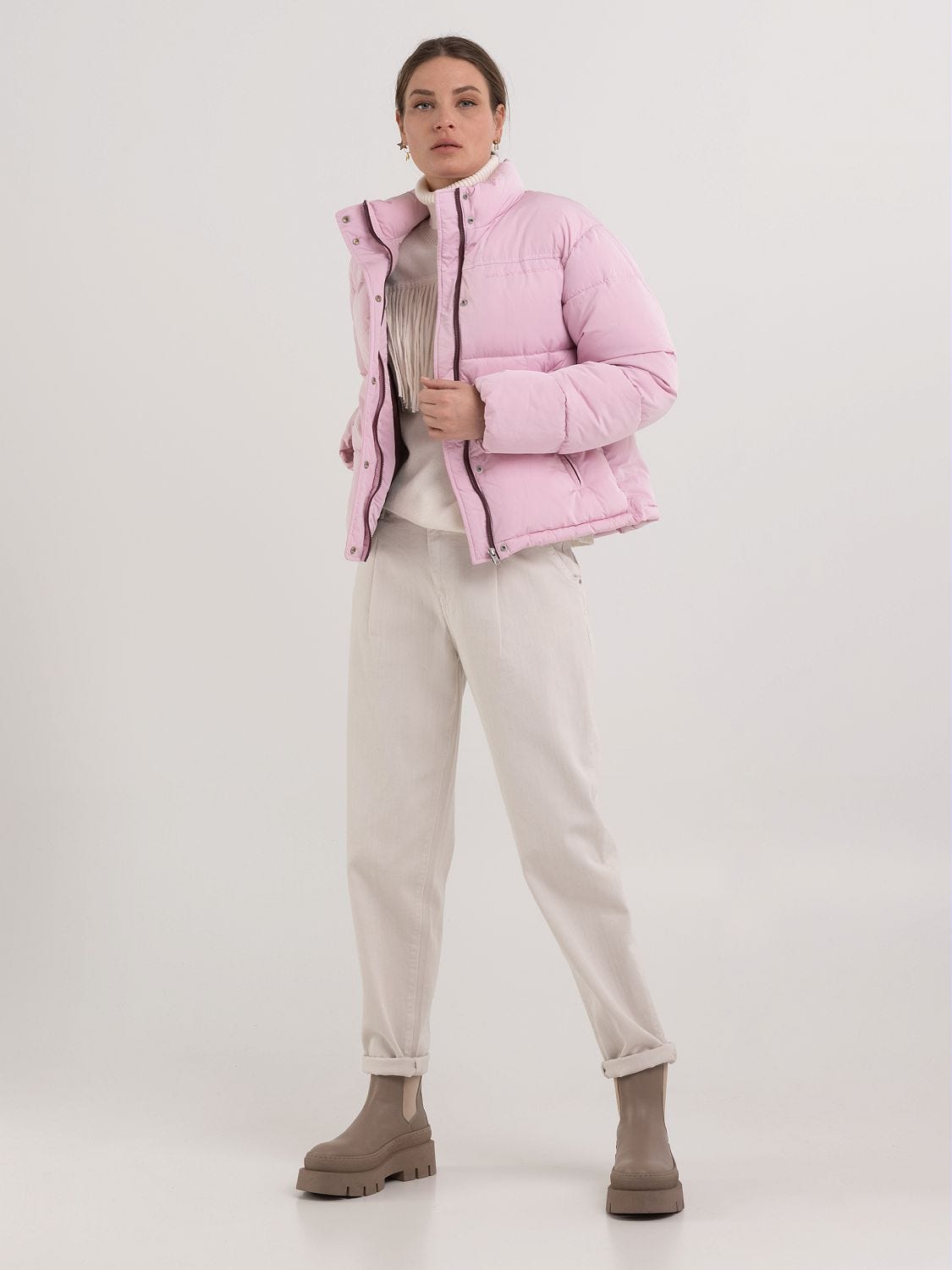 Light pink short new arrivals jacket