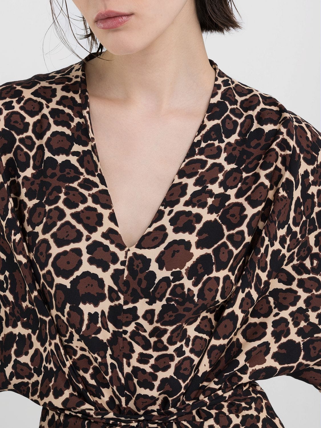 J crew leopard wrap dress store