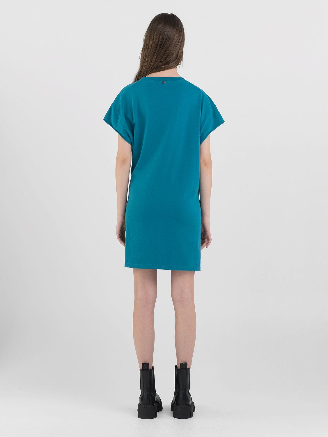 REGULAR FIT JERSEY MINI DRESS