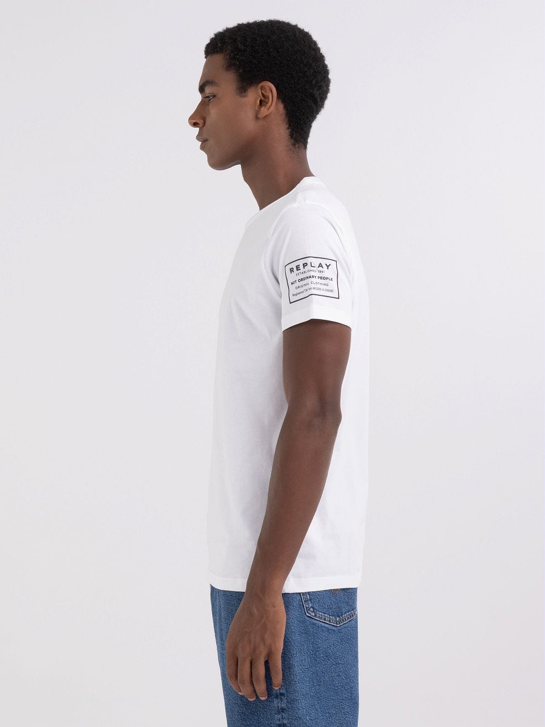T shirt ras du cou on sale