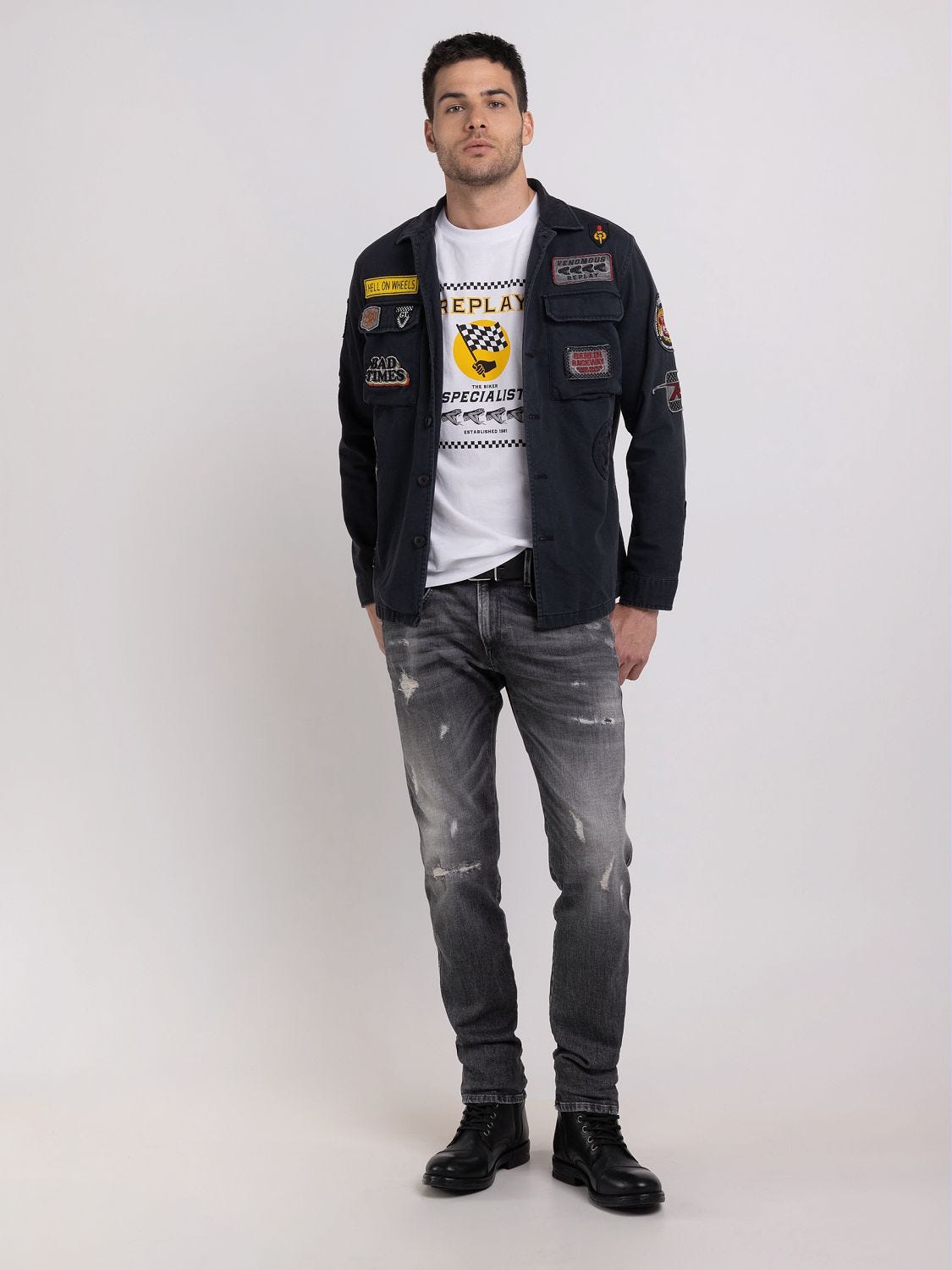 Doudoune hotsell replay homme