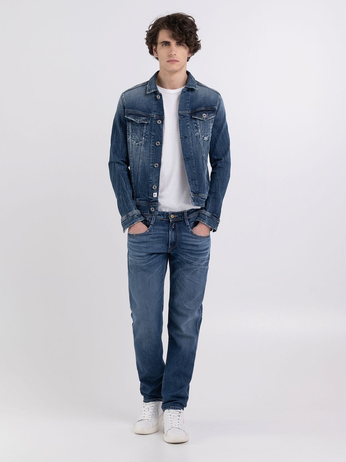Veste en jean replay best sale