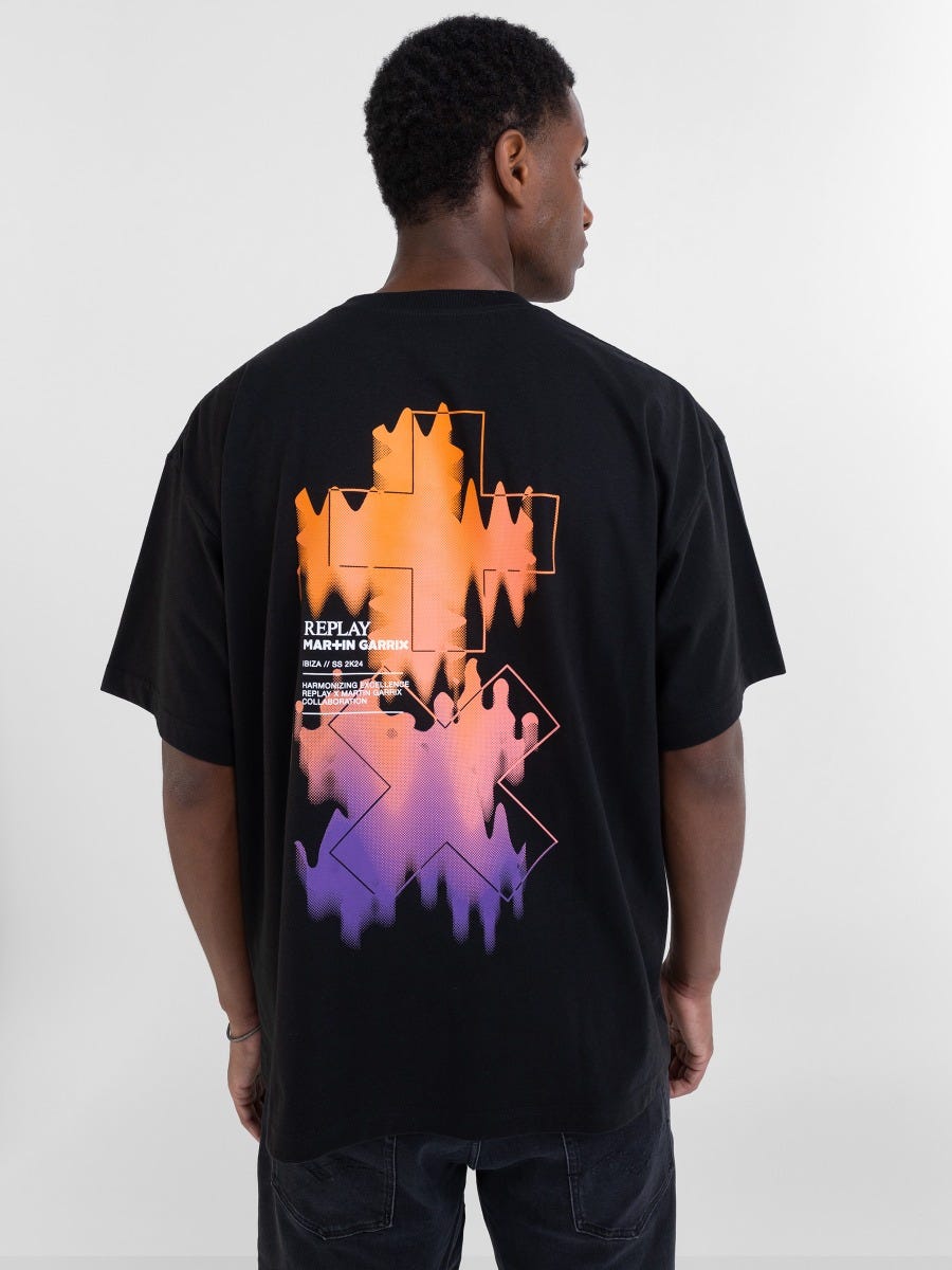 T SHIRT RAS DU COU REPLAY X GARRIX SPECIAL EDITION IBIZA SUMMER 2024