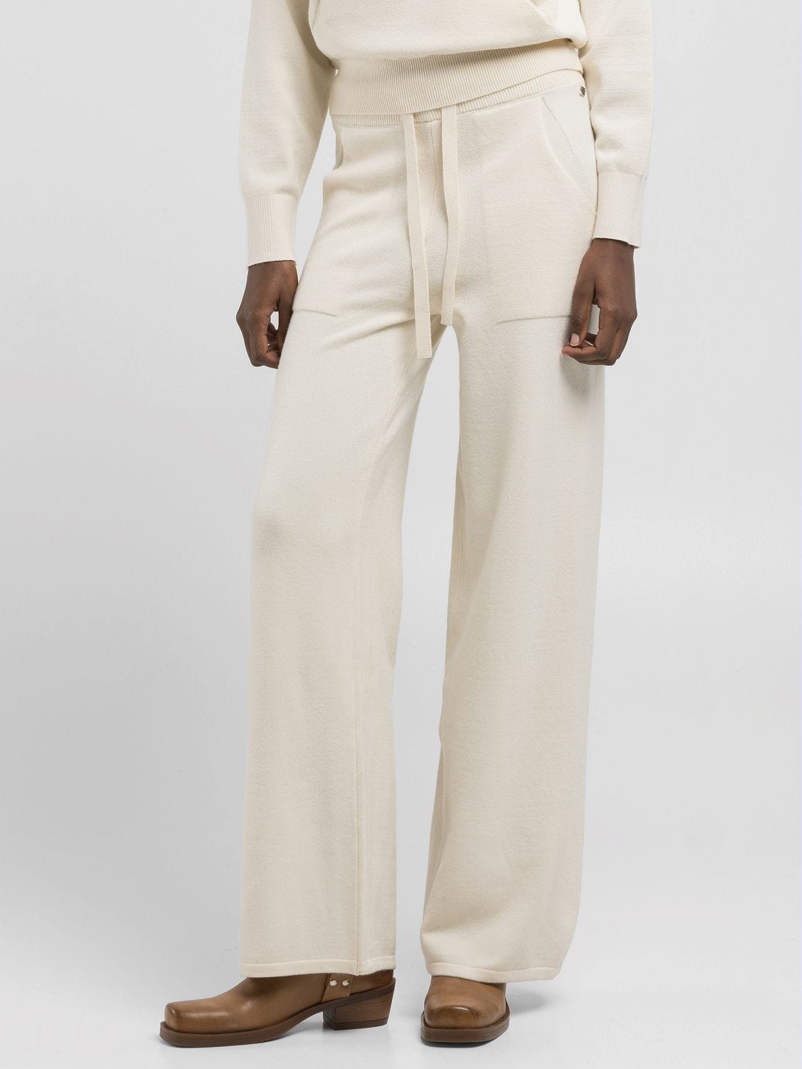 VISCOSE BLEND REGULAR FIT JOGGERS