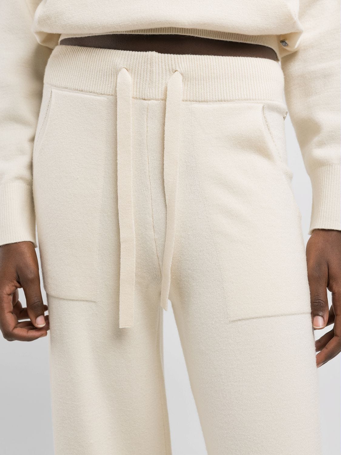 VISCOSE BLEND REGULAR FIT JOGGERS