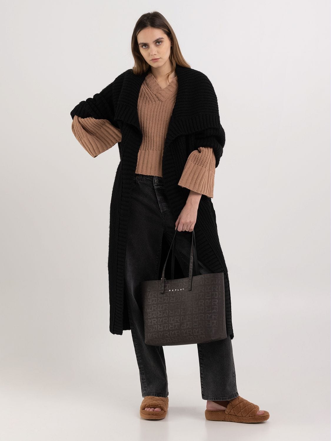 Maxi 2025 wool cardigan
