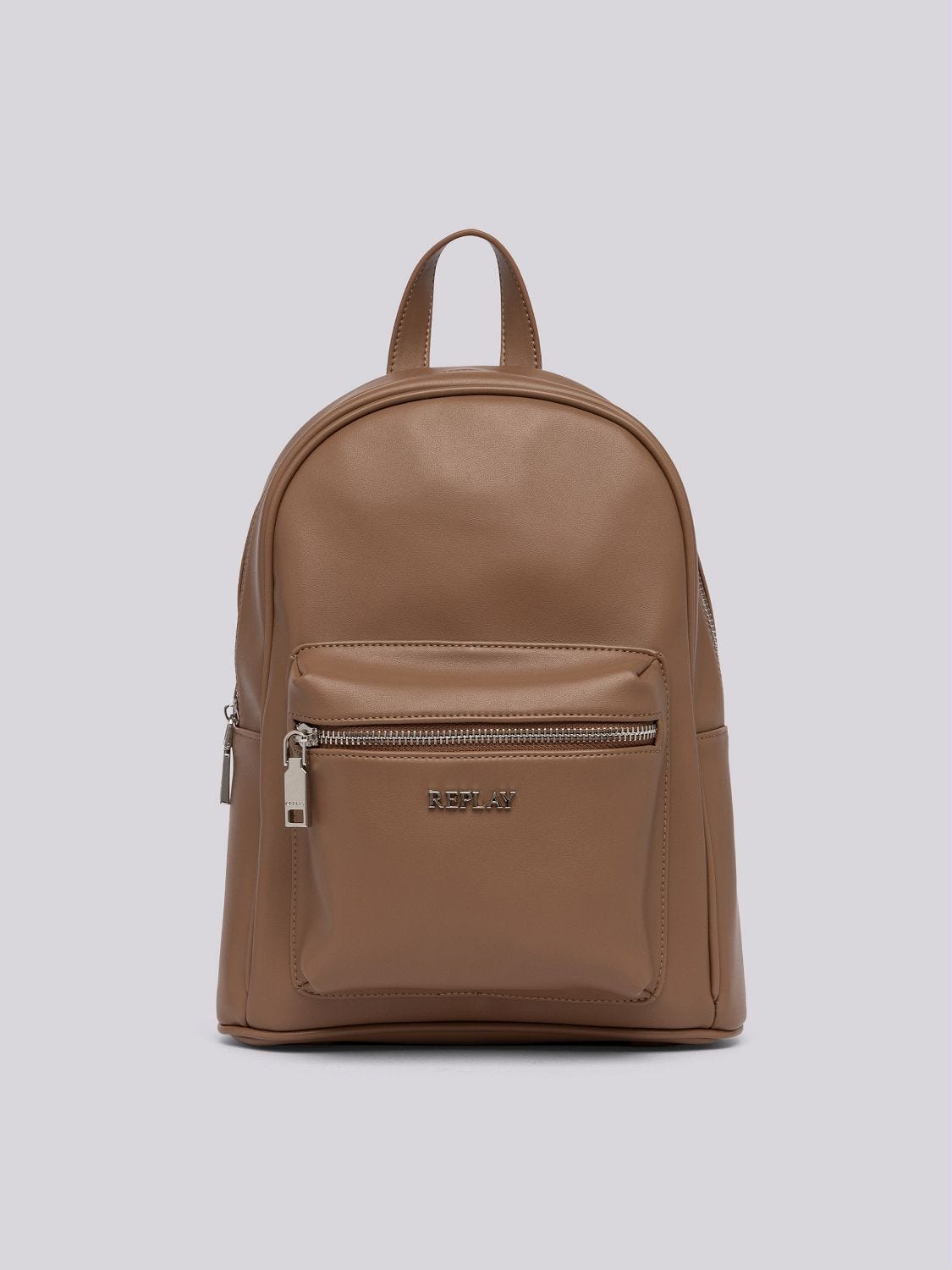 Beige backpack purse sales