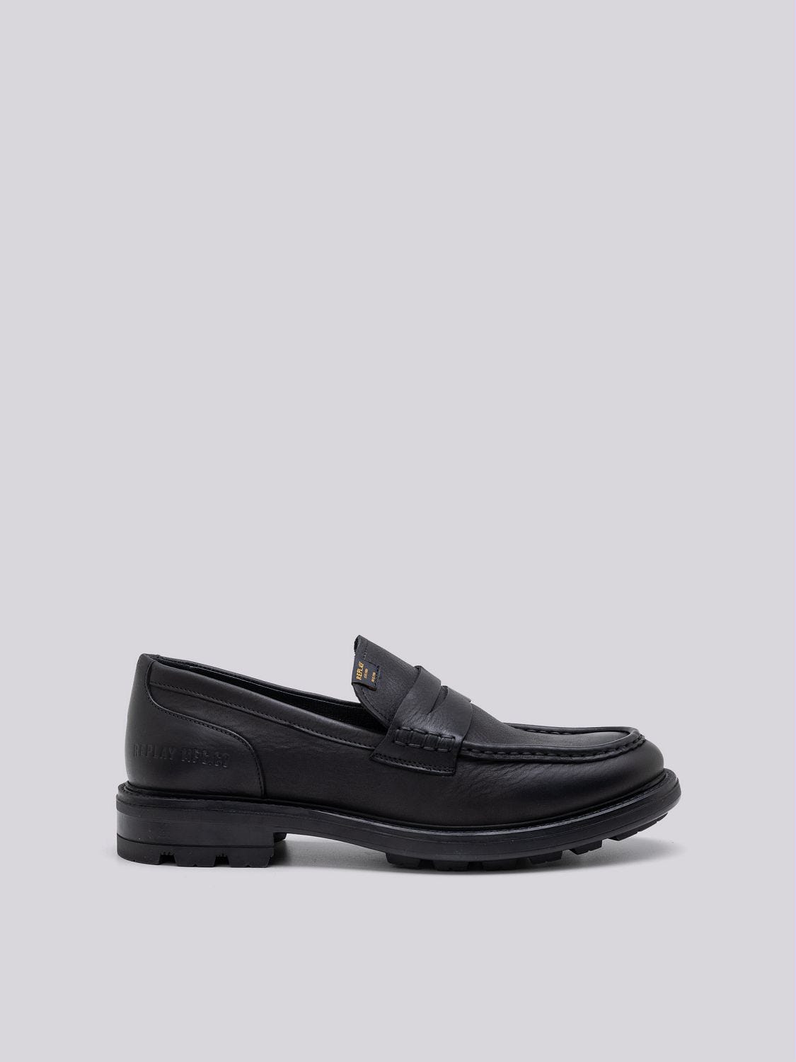 NORRIS MOK LEATHER LOAFERS