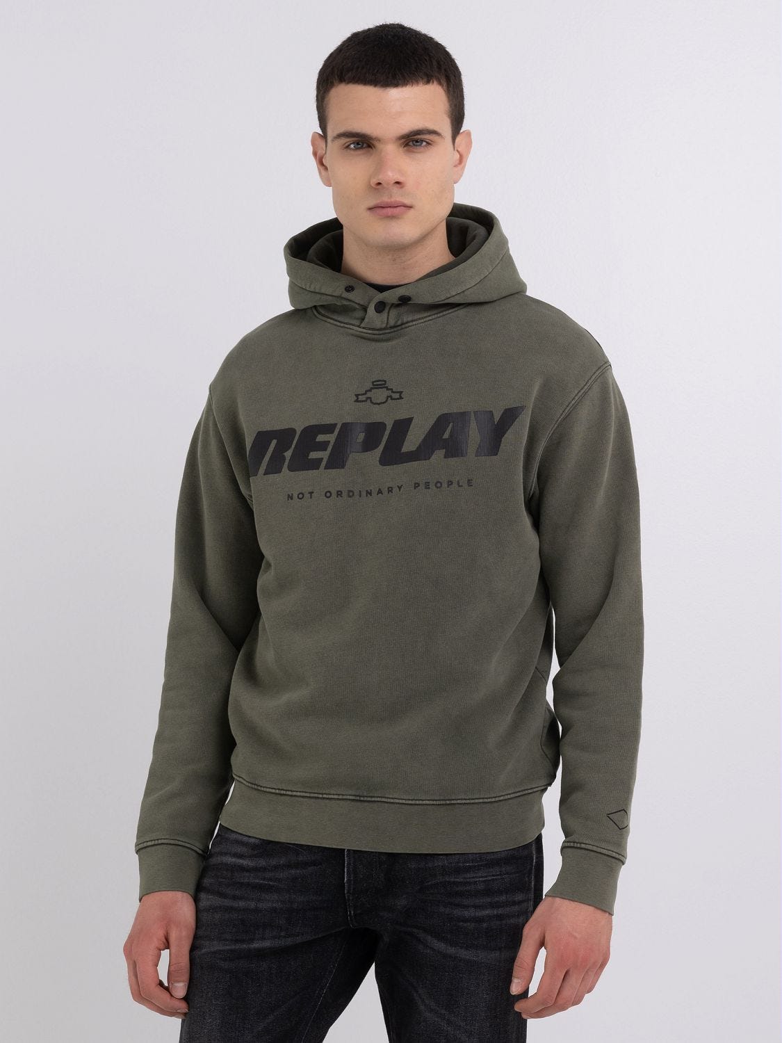 Replay hoodie on sale