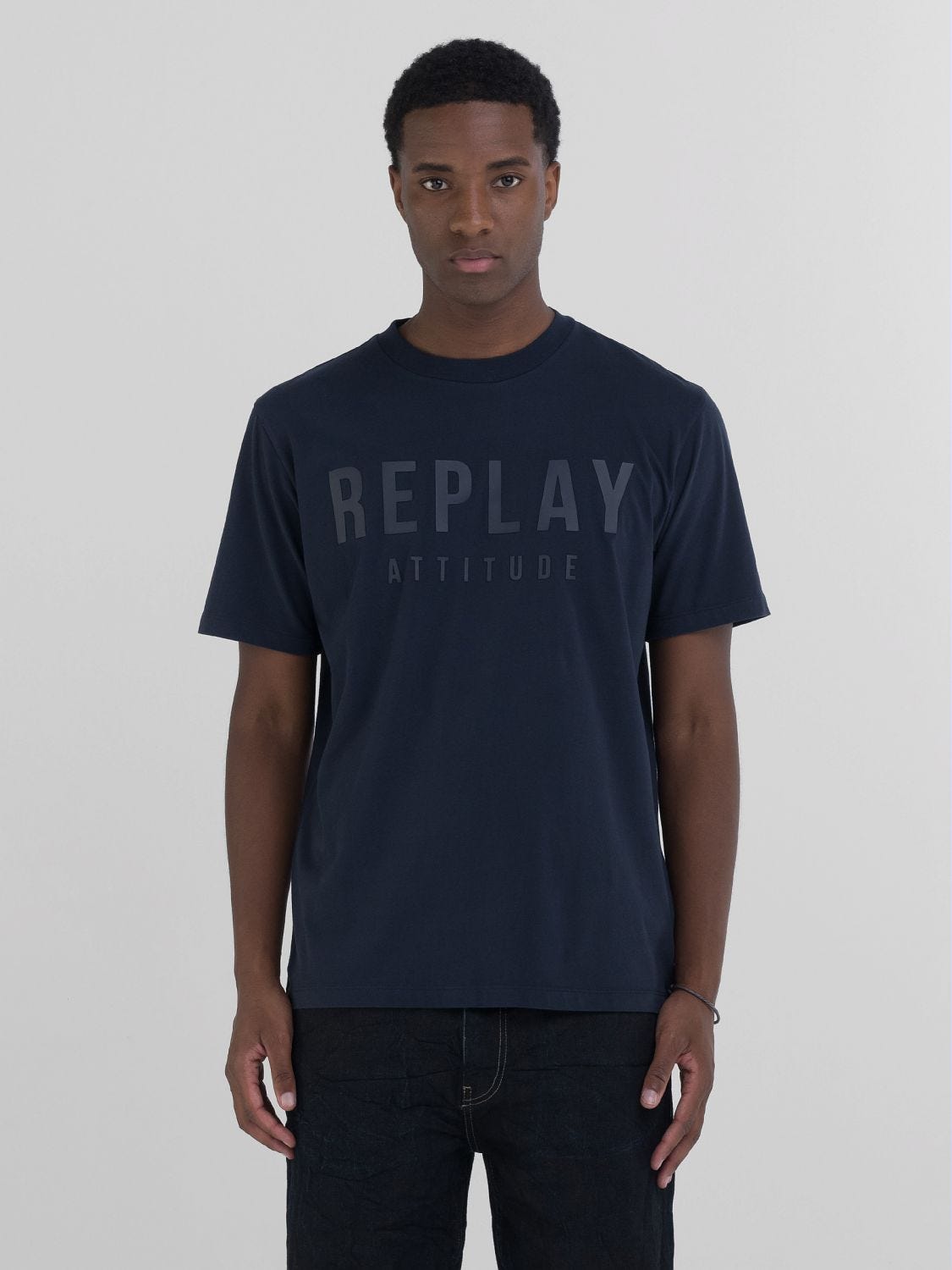 JERSEY T SHIRT WITH LETTERING