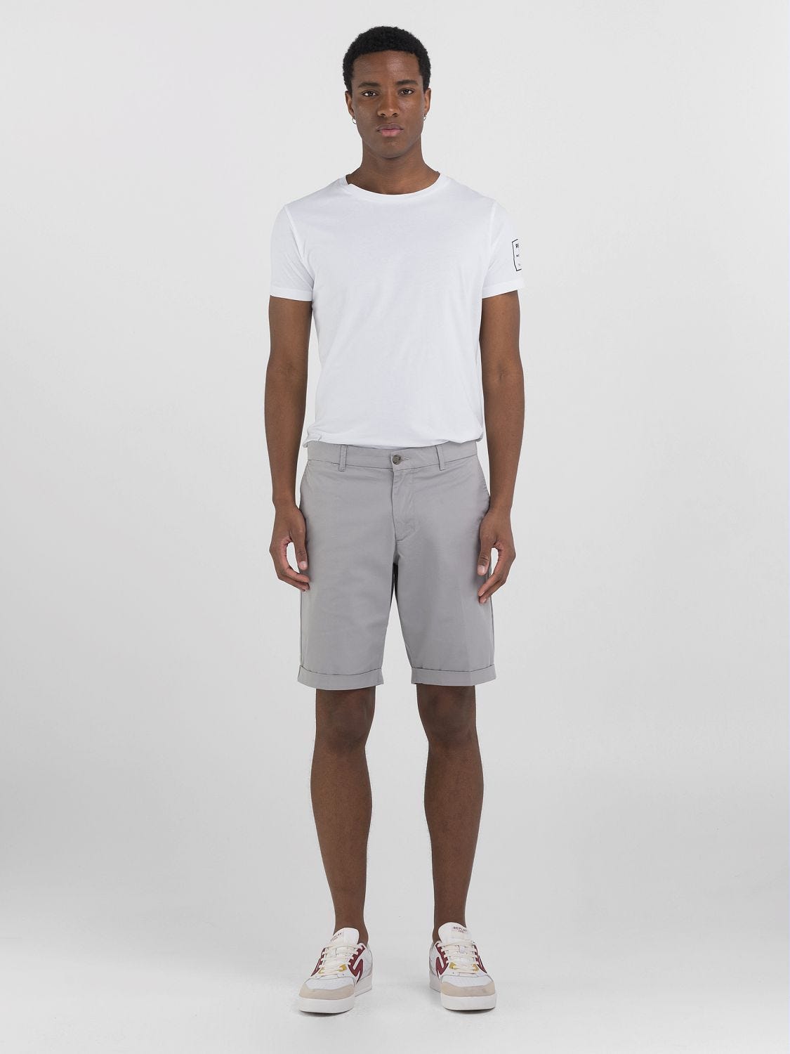 Tapered leg best sale shorts