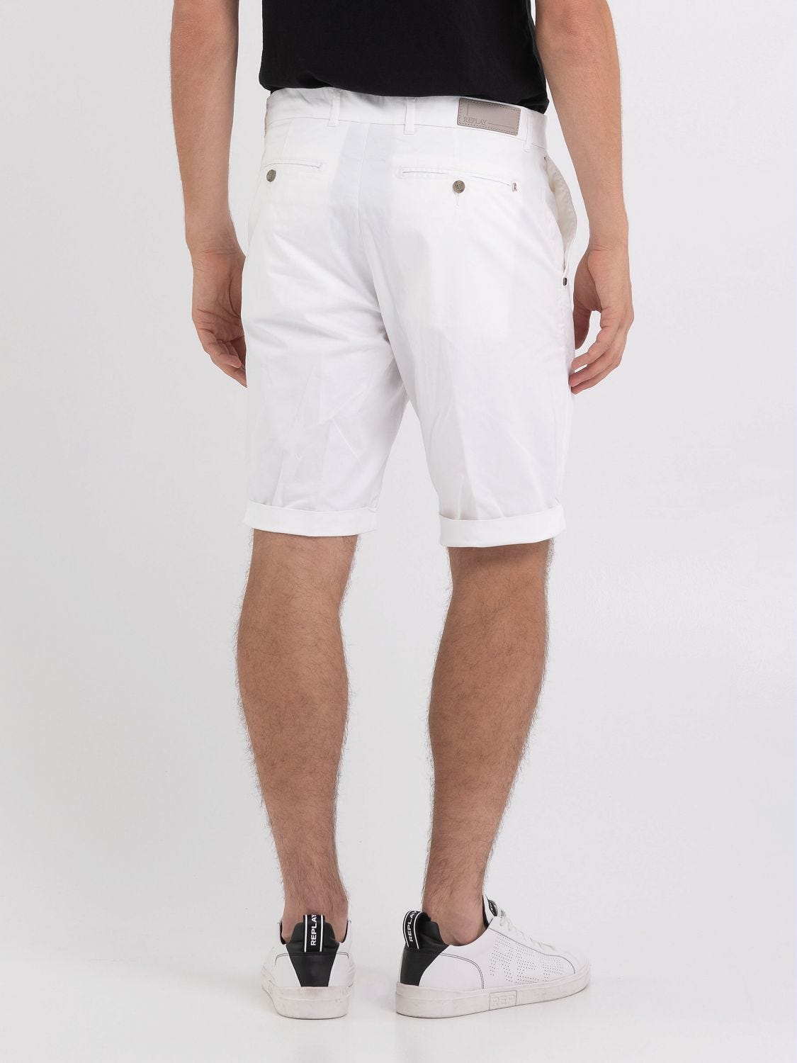 Mens slim outlet fit chino shorts