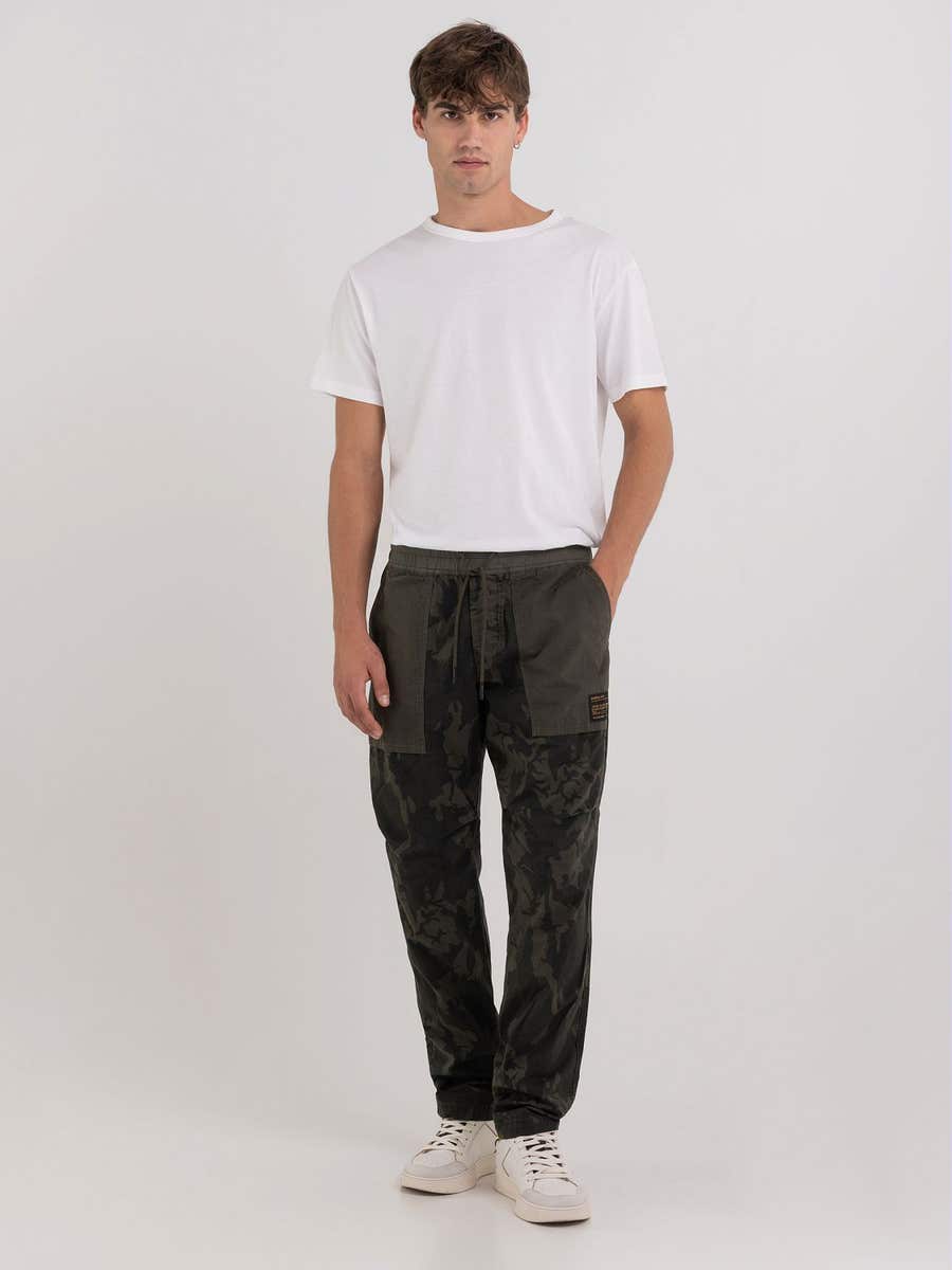 REPLAY M9933 .000.73908-Pants M9933 .000.73908 MILITARY CAMOUFLAGE 1