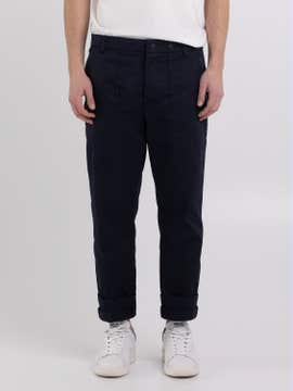 Replay Sartoriale cargo trousers in twill