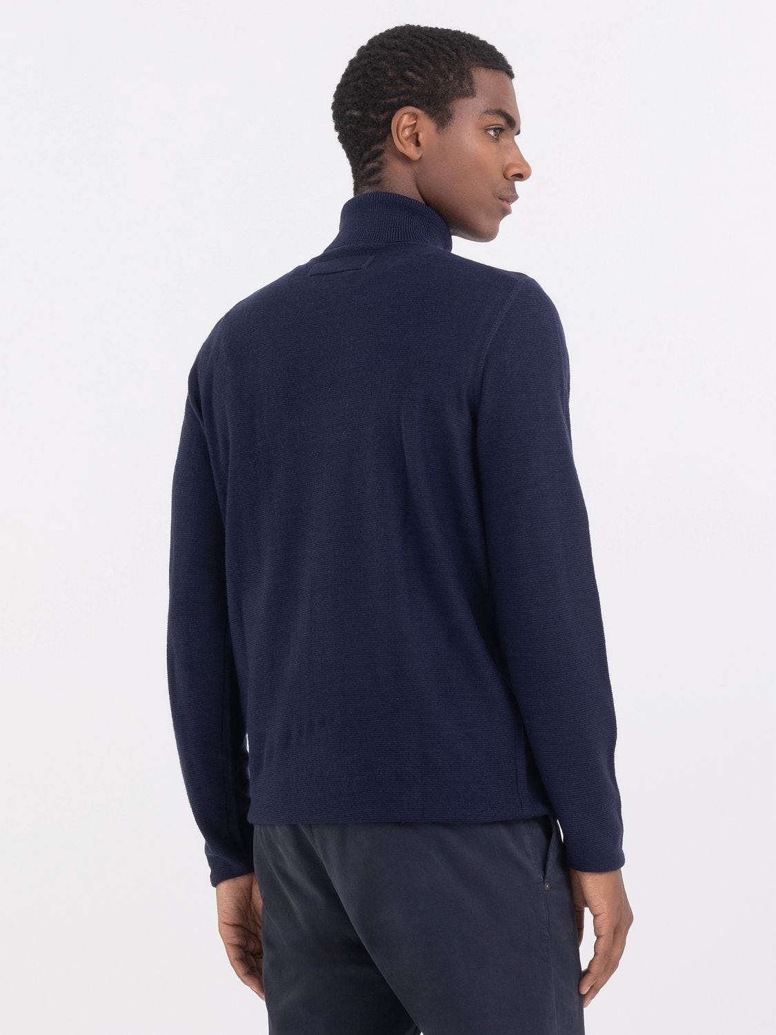 High neck on sale wool sweater