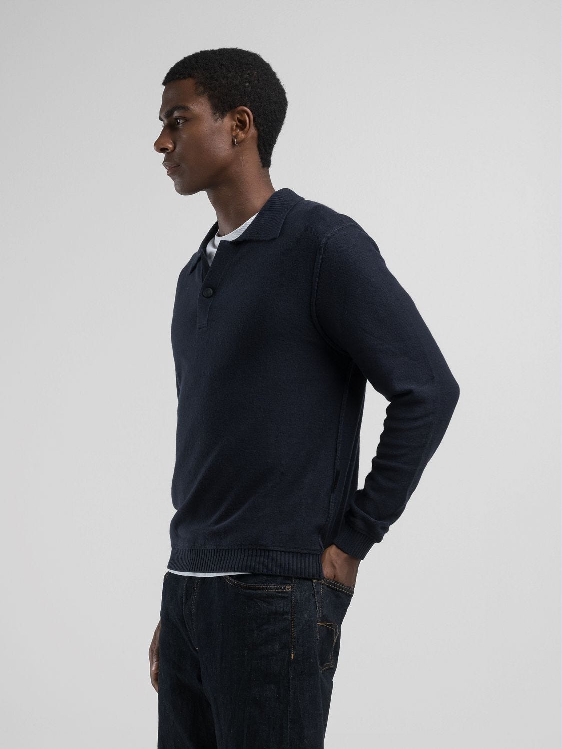 Cotton blend turtleneck online