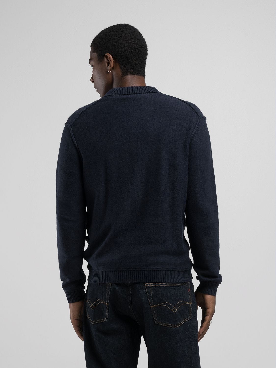Cotton turtleneck sweater store