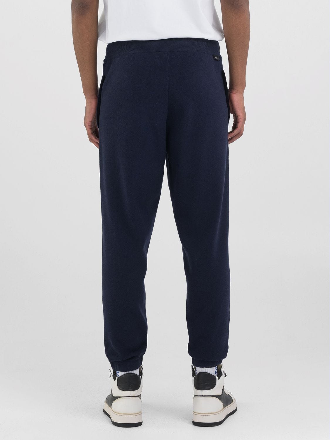 RELAXED FIT JOGGERS IN A RECYCLED POLYESTER BLEND