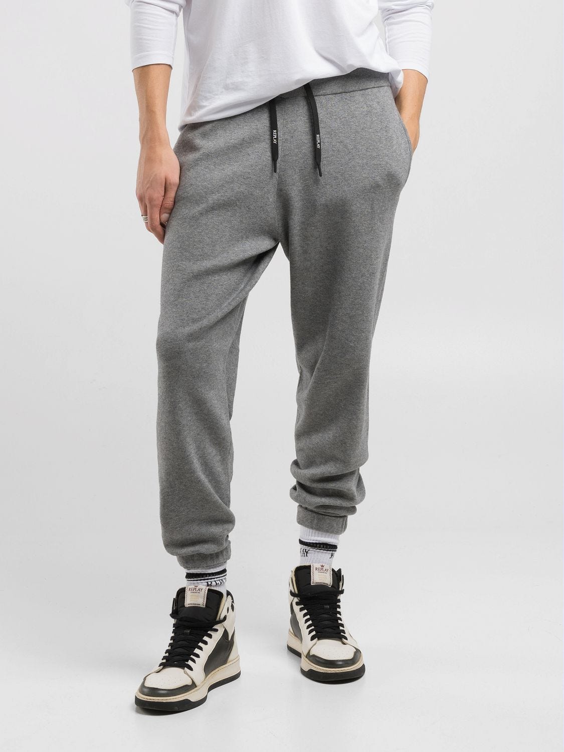 Polyester joggers deals