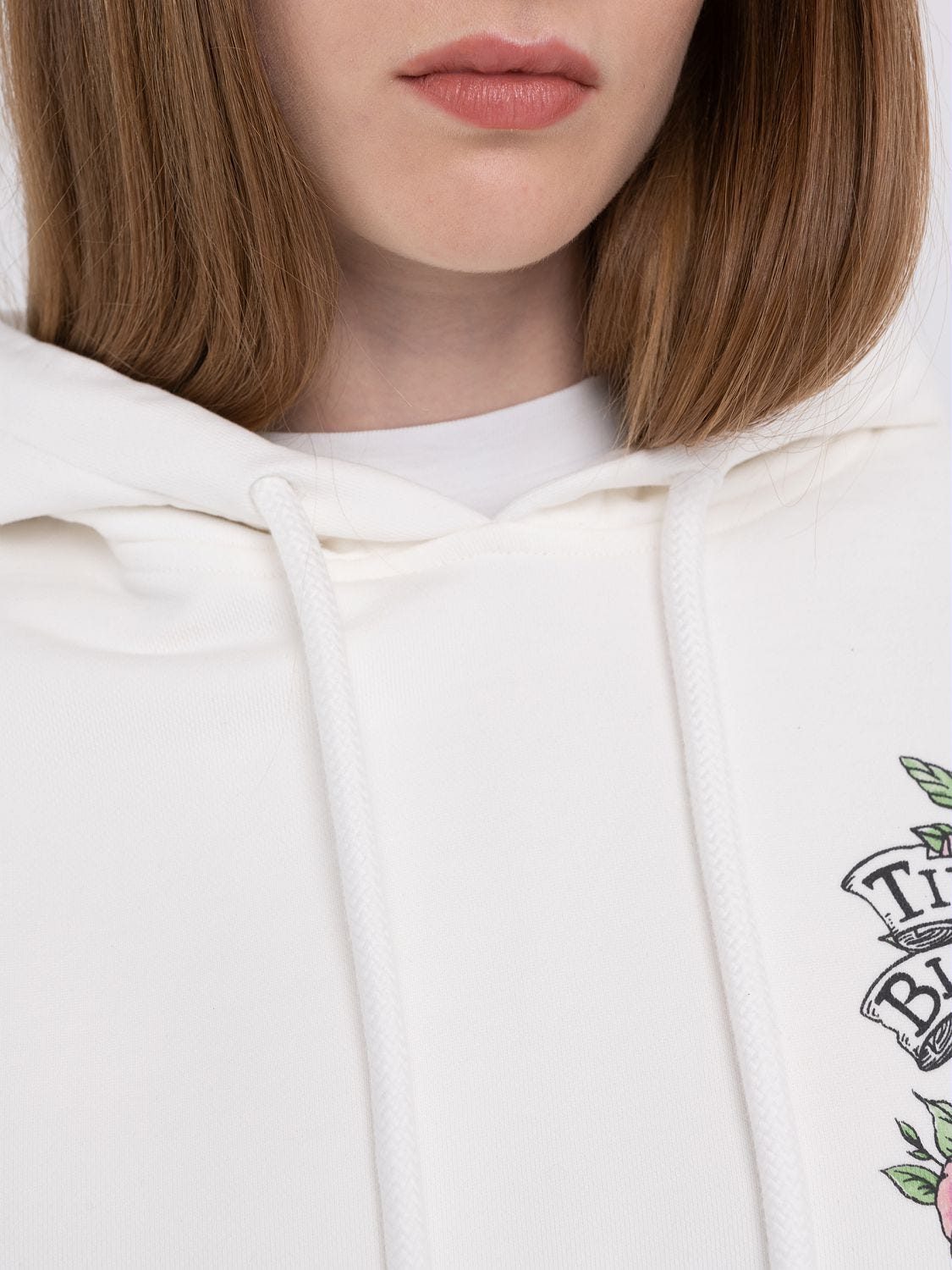 Off white embroidered cheap rose zip up hoodie
