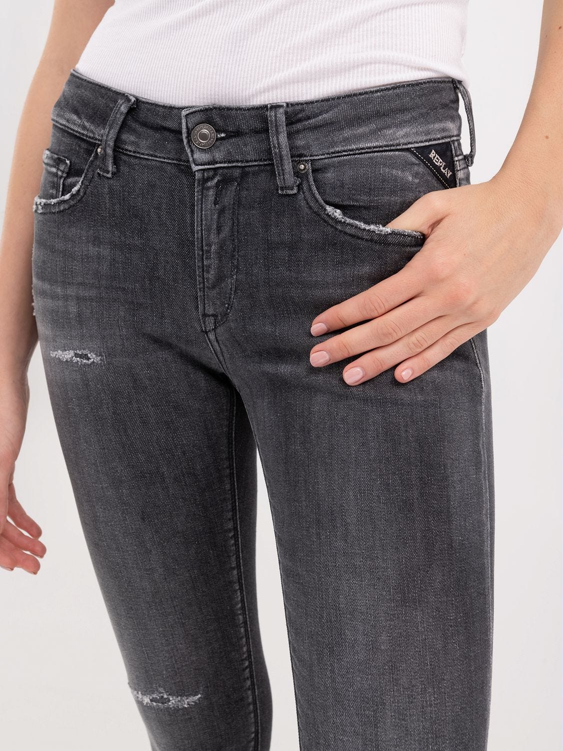 Levi's 711 top black dove