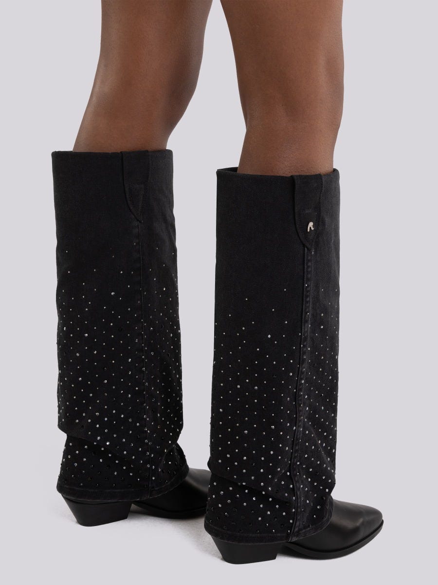 Swarovski sales cowboy boots